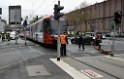 VU PKW KVB Bahn Koeln Deutz Deutz Muelheimerstr P12